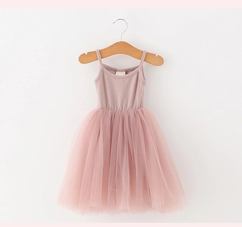 Dusty Pink Tutu Dress